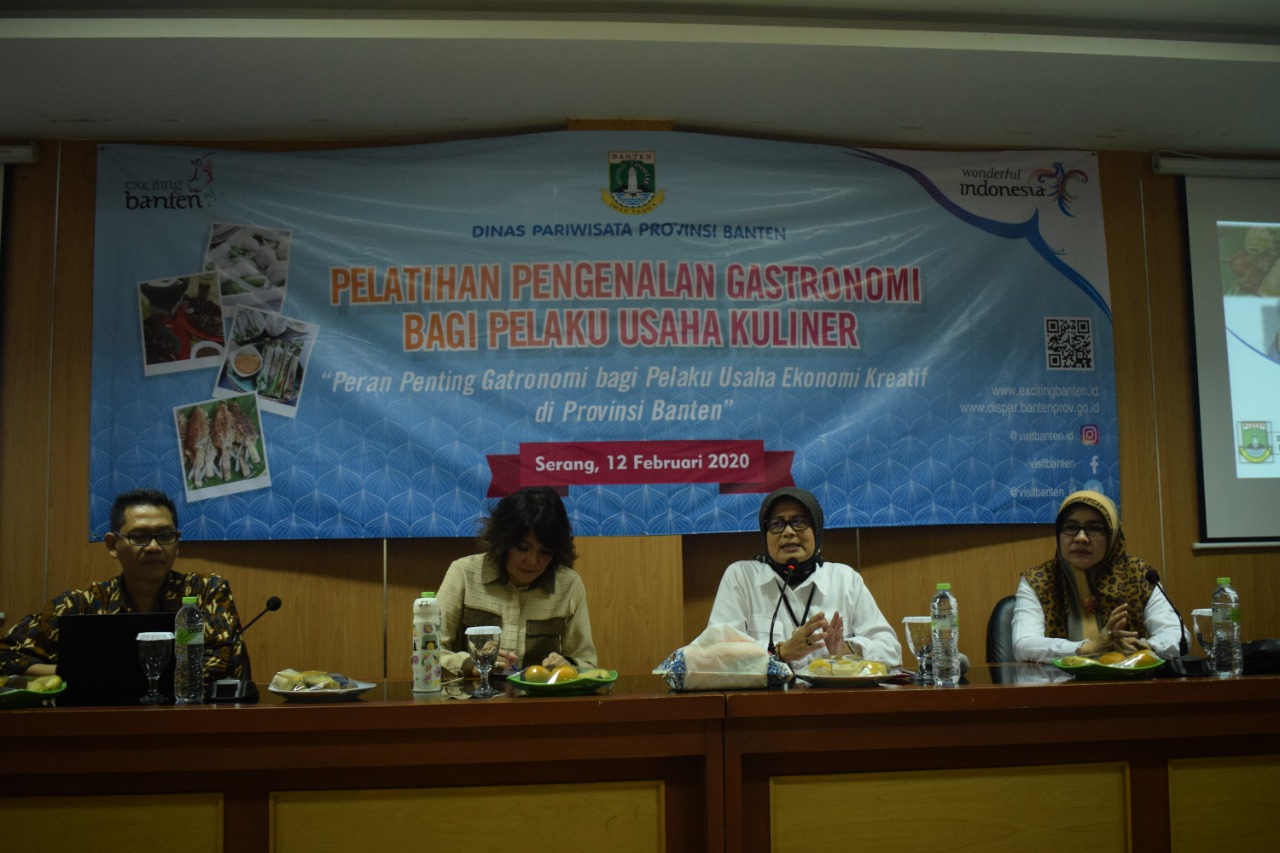 Dinas Pariwisata Banten Kenalkan Konsep Gastronomi ke Pelaku Usaha Kuliner
