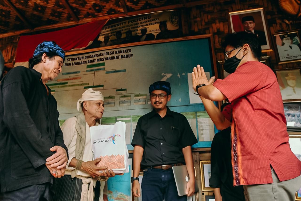 Kemenparekraf Dukung Pembatasan Wisatawan ke Desa Suku Baduy
