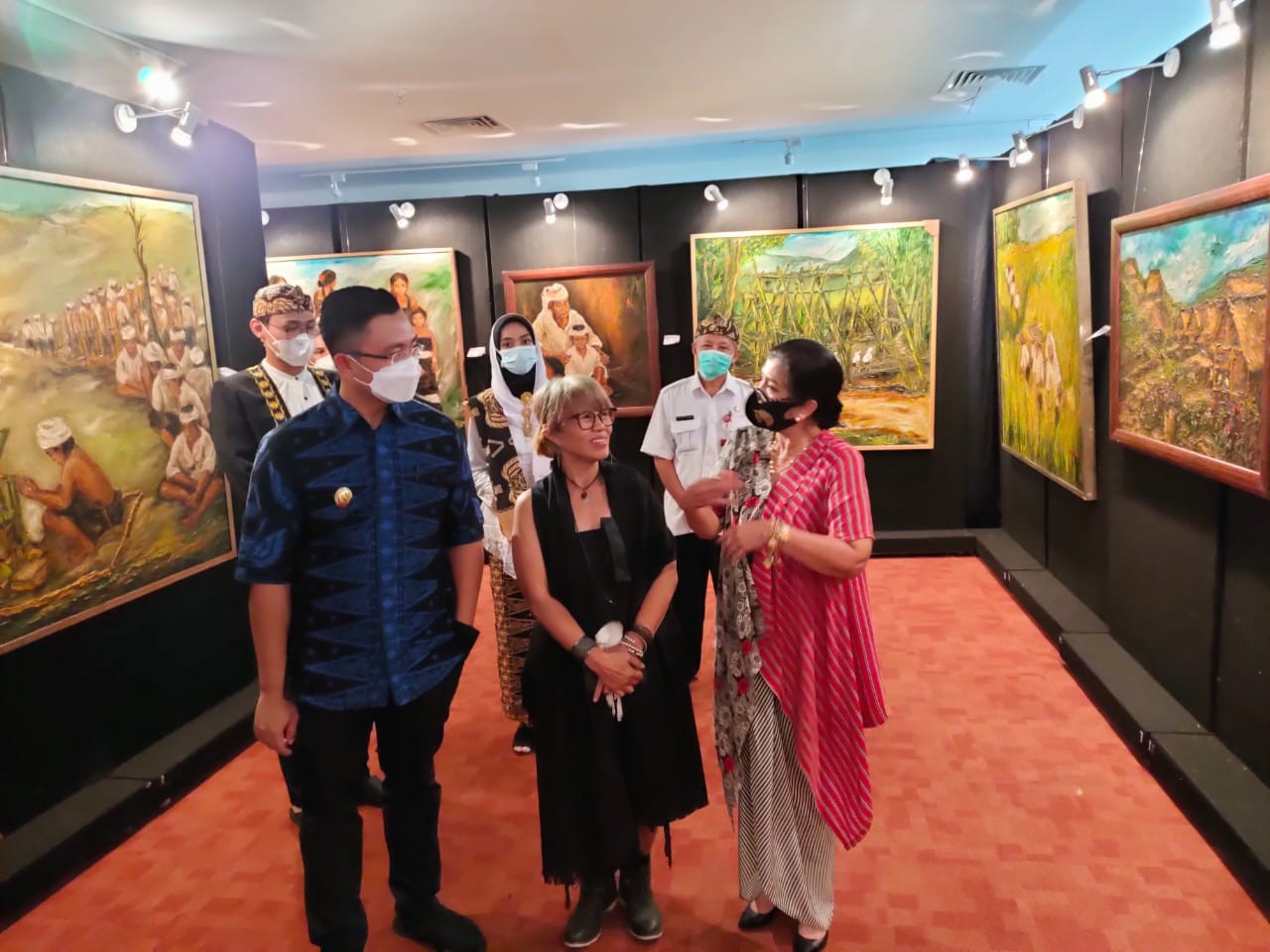 Sketch & Painting Exhibition Jenny Mahastuti dalam sketsa dan puisi Gerimis di Tanah Titipan Kanekes, Semua Tentang Kesederhanaan Dan Pelestarian Alam dan Budaya Baduy