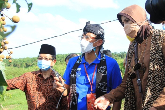 Menteri Pariwisata dan Ekonomi Kreatif Republik Indonesia Mendukung Pariwisata Era Baru  Berbasis Alam Terbuka Kampung Agrinex, Cikeusik, Pandeglang, Banten