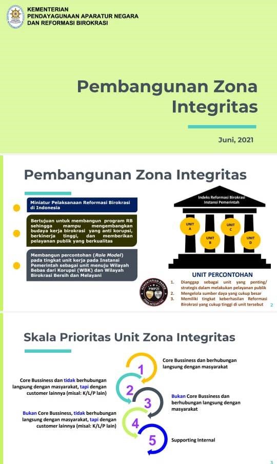 “Coaching Clinic Implementasi SAKIP dan RB” oleh Kementerian Pendayagunaan Aparatur Negara dan Reformasi Birokrasi Republik Indonesia