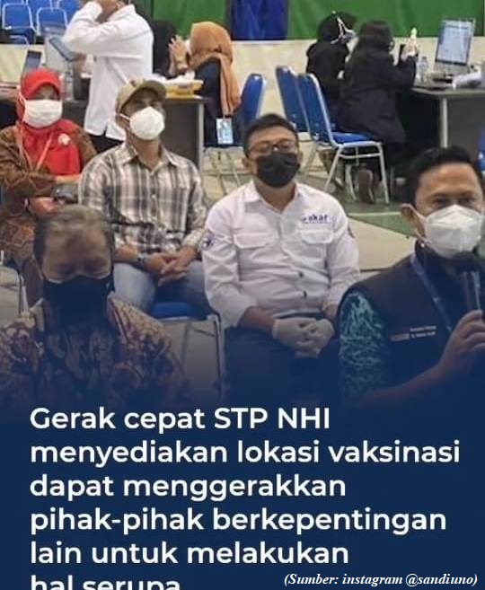 Kementerian Pariwisata dan Ekonomi Kreatif RI Targetkan Vaksinasi hingga 95% Pelaku Pariwisata dan Ekonomi Kreatif se Indonesia