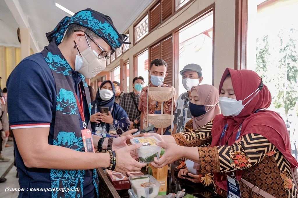 Menparekraf Siapkan Pelatihan dan Pendampingan Bagi Pelaku Parekraf Pandeglang Banten