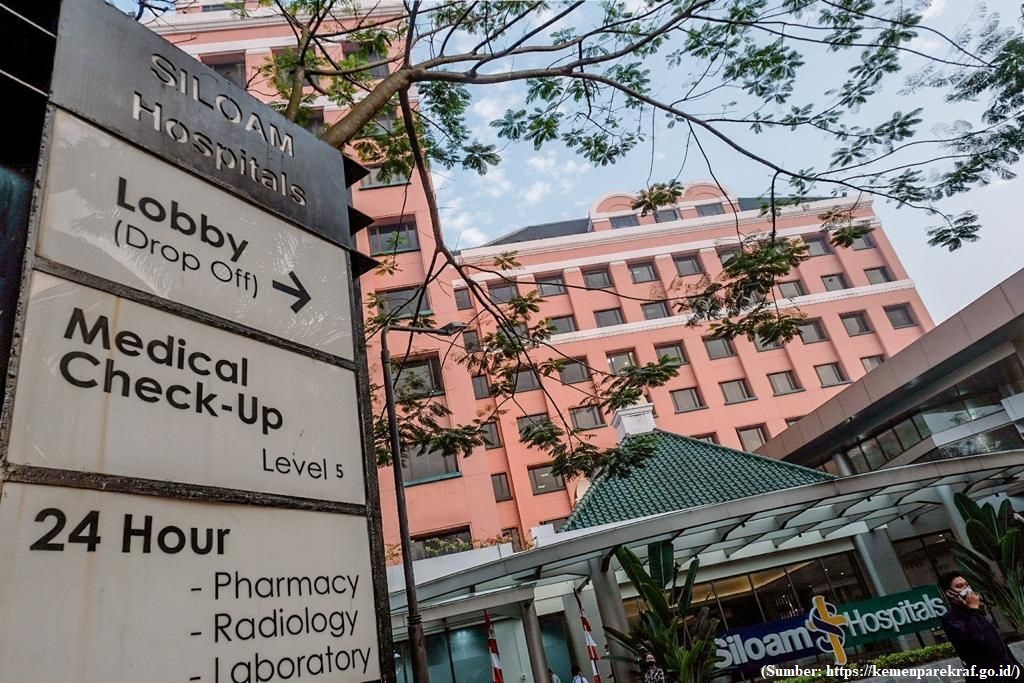 Menparekraf Cek Kesiapan Pengembangan Wisata Kesehatan Indonesia di Rumah Sakit Siloam Lippo Village, Tangerang, Banten