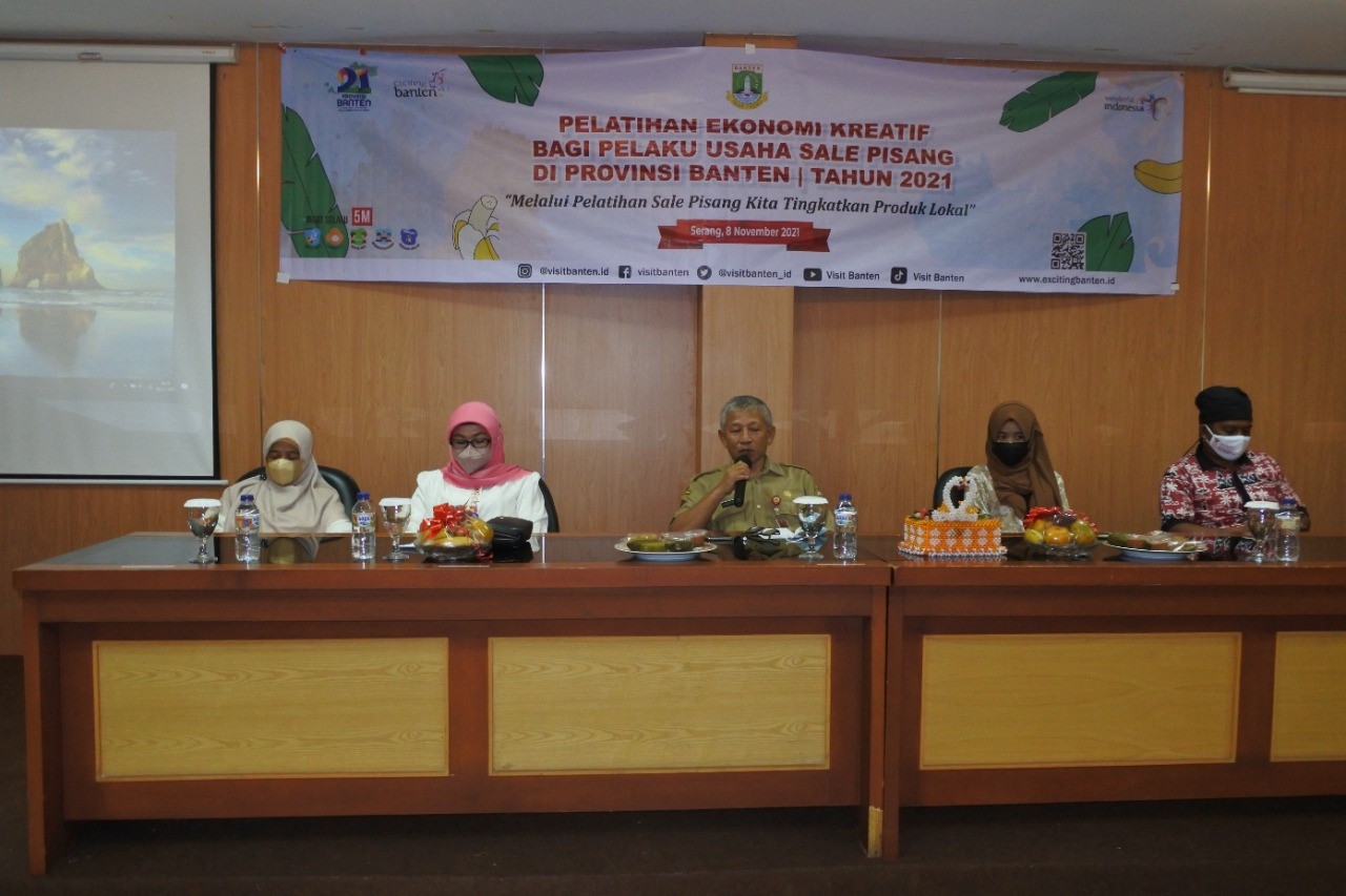 Pelatihan Ekonomi Kreatif Pelaku Sale Pisang