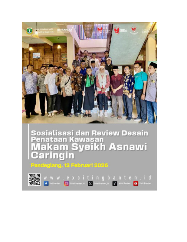 Sosialisasi dan Review Desain Penataan Kawasan Makam Syeikh Asnawi Caringin