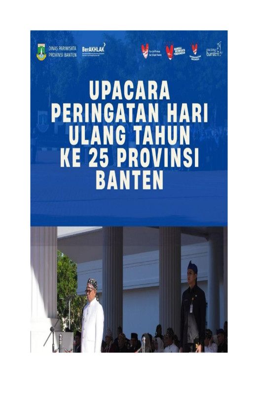 Peringatan HUT Banten ke 25