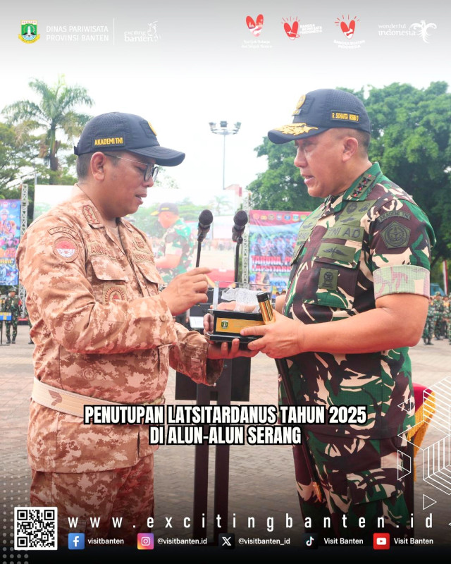 Penutupan Latsitarda Nusantara 2025 Di Alun-Alun Serang