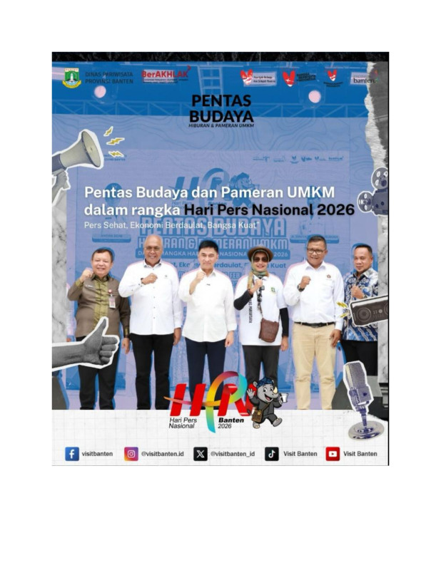 Pentas budaya, hiburan rakyat, dan pameran UMKM produk lokal berpadu dalam Rangkaian Perayaan HPN
