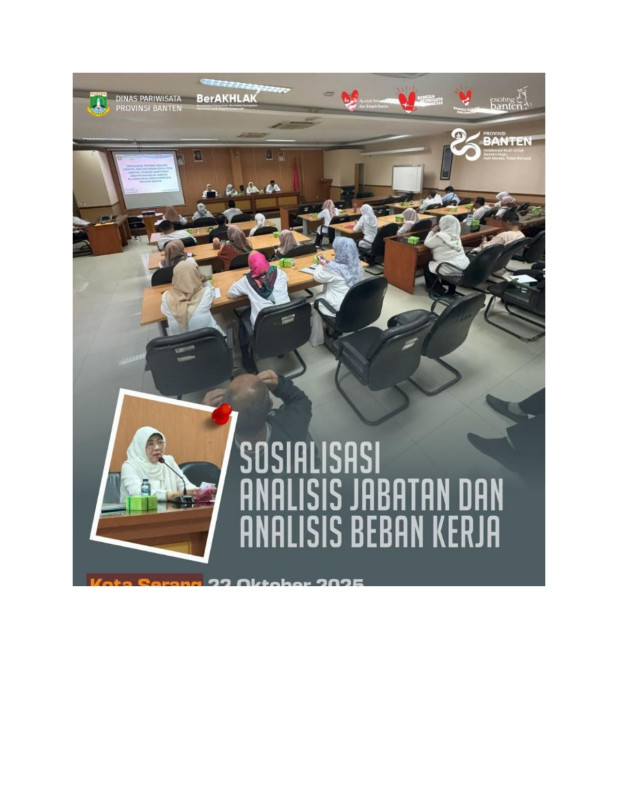 Sosialisasi Analisis Jabatan dan Analisis Beban Kerja