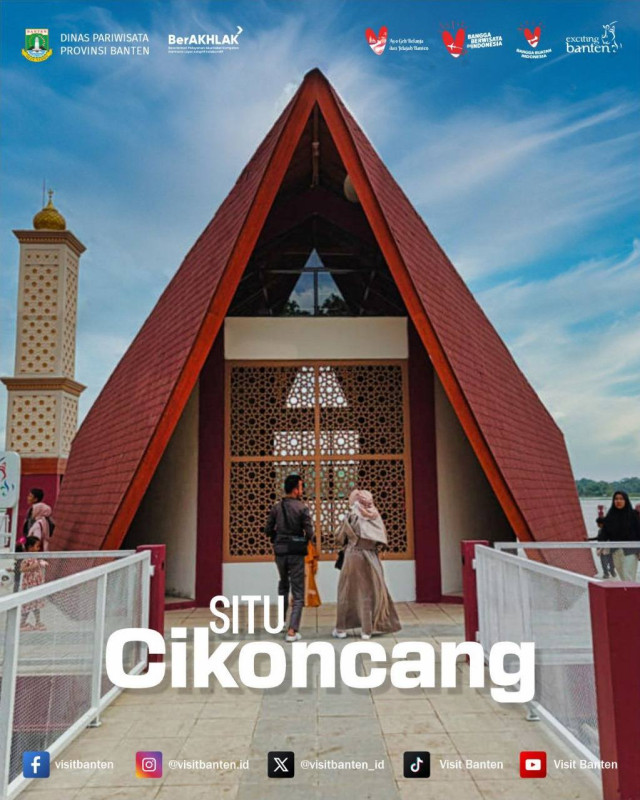 Menikmati suasana alam di Kabupaten Lebak (Situ Cikoncang)