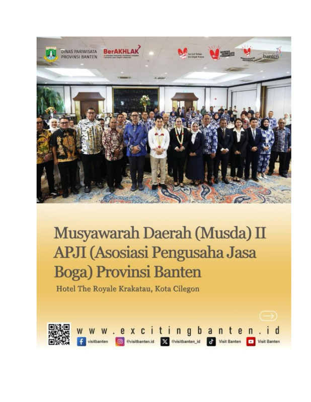 Musyawarah ke II Asosiasi Pengusaha Jasa Boga Provinsi Banten