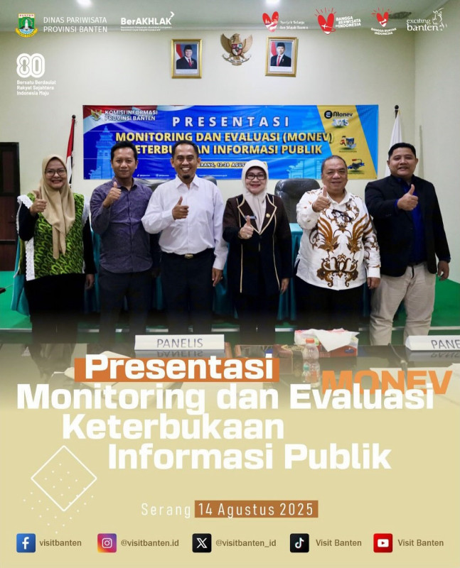 Presentasi Monitoring dan Evaluasi (Monev) Keterbukaan Informasi Publik