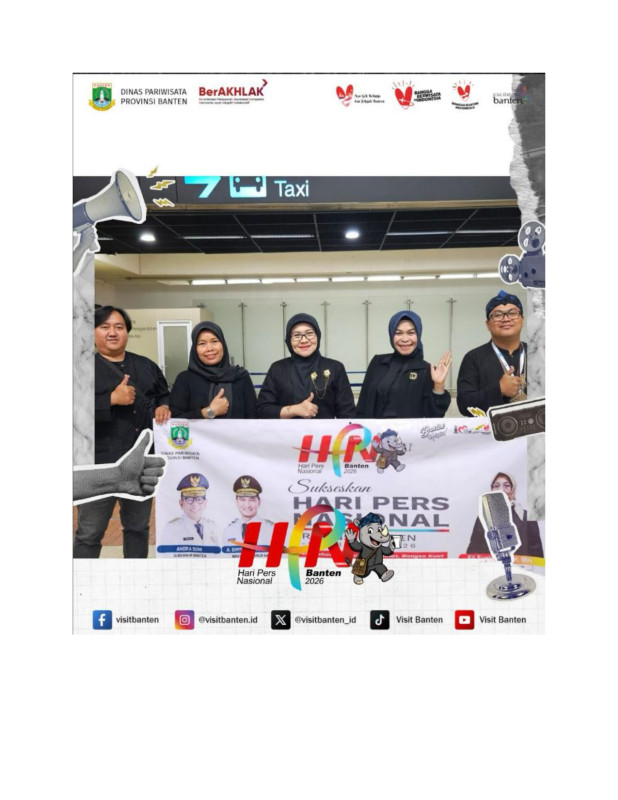 Penyambutan kedatangan Ketua PWI Provinsi Bengkulu di Bandara Soekarno Hatta