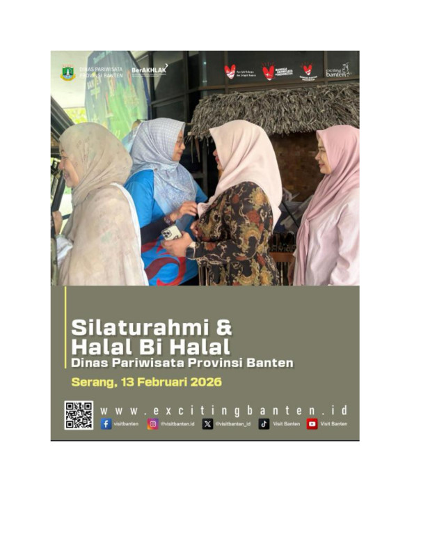 Silaturahmi Pegawai dilingkungan Dinas Pariwisata Provinsi Banten