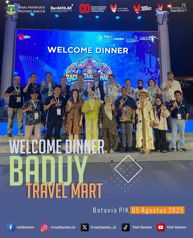 Welcome Dinner Baduy Travel Mart