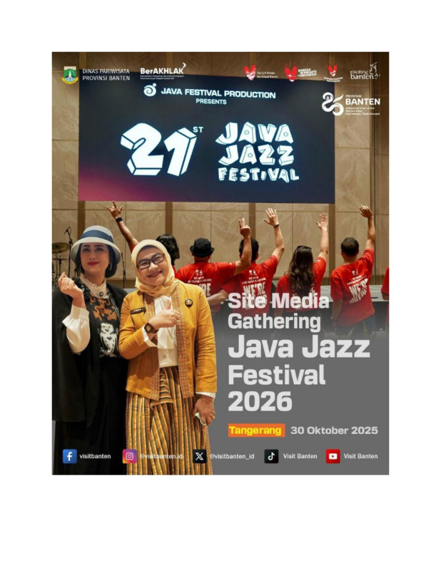 Java Jazz Festival kembali hadir dengan semangat baru menuju perayaan ke-21 tahun penyelenggaraannya.