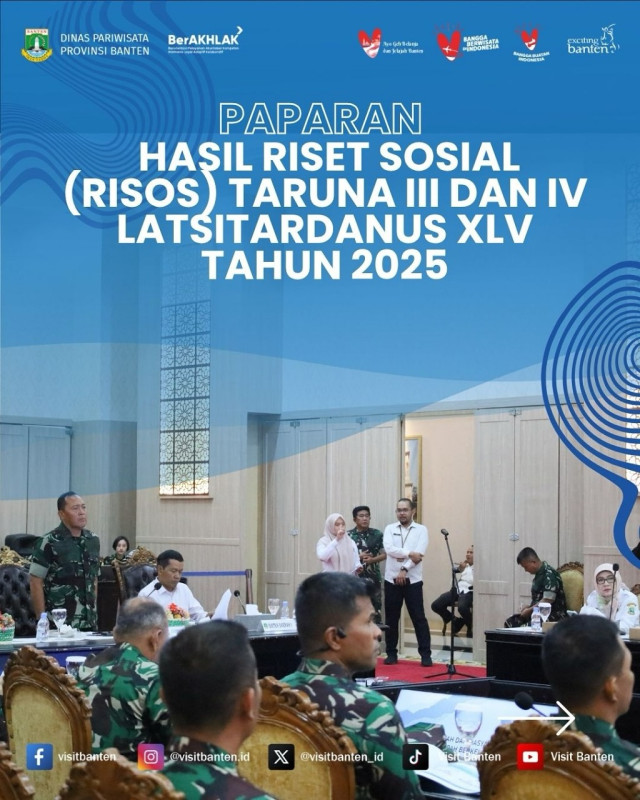 PAPARAN HASIL RISET SOSIAL (RISOS) TARUNA III DAN IV LATSITARDANUS XLV TAHUN 2025