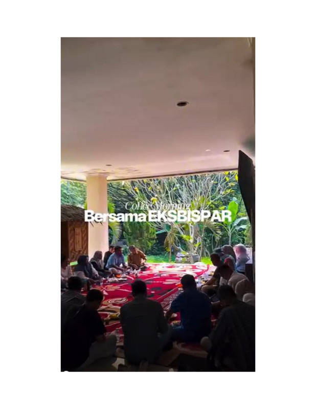 Coffe Morning bersama Eksbispar