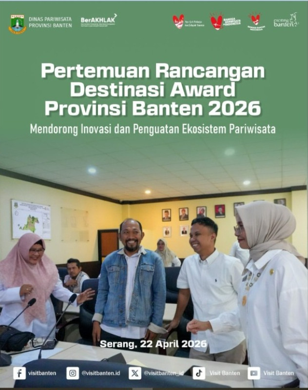 Pertemuan Rancangan Destinasi Award Provinsi Banten 2026