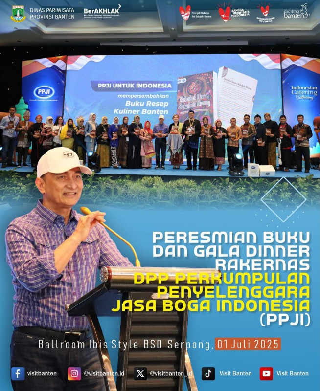 Peresmian Buku dan Gala Dinner Rakernas DPP PPJI: “Sebakul Rasa Sakabeh Urang”