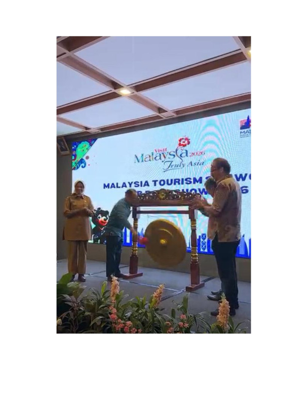 Kepala Dinas Pariwisata Provinsi Banten menghadiri “Malaysia Tourism Showcase – B2B Roadshow 2026”
