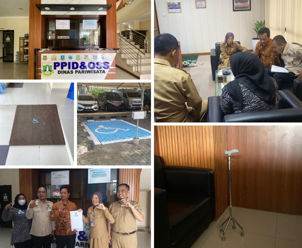 Komisi Informasi Provinsi Banten Lakukan Visitasi ke Dinas Pariwisata, Kroscek Keterbukaan Informasi Publik