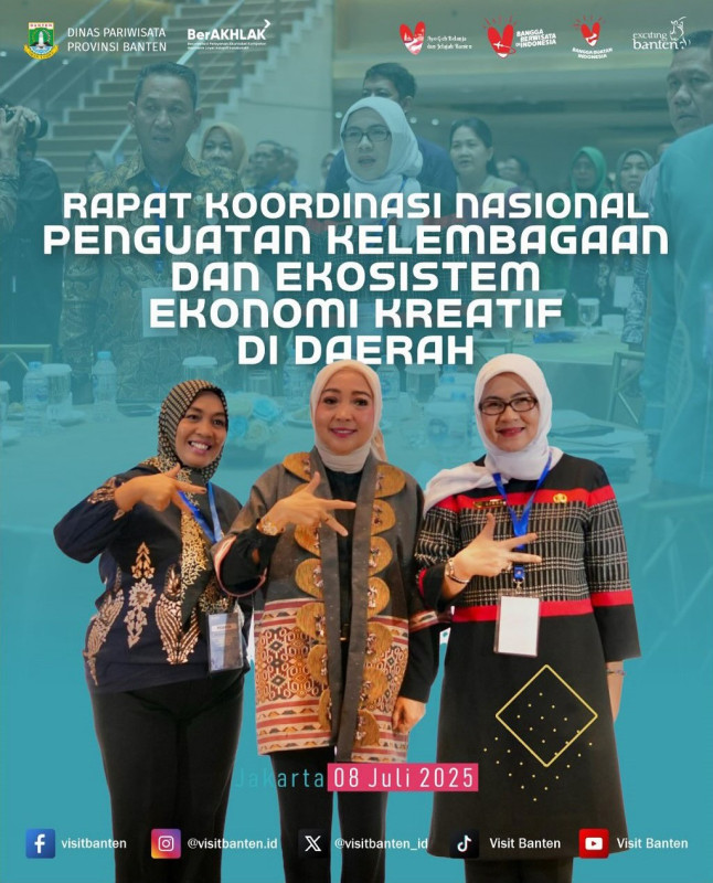 Rapat Koordinasi Nasional Penguatan Kelembagaan dan Ekosistem Ekonomi Kreatif di Daerah