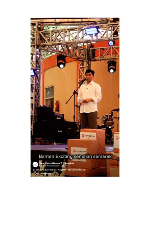 Pembukaan Festival Exciting Banten Hari ke 1