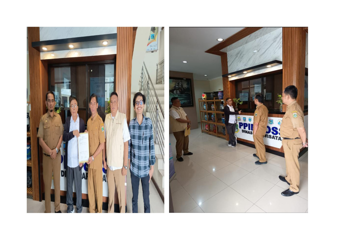 DINAS PARIWISATA PROVINSI BANTEN TERIMA VISITASI KOMISI INFORMASI BANTEN