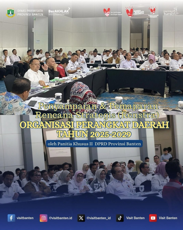 Penyampaian dan Pemaparan Rencana Strategis (Renstra) Organisasi Perangkat Daerah Tahun 2025-2029