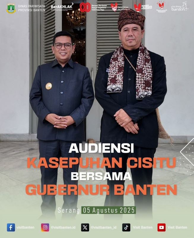 Audiensi Kasepuhan Cisitu dengan Gubernur Banten