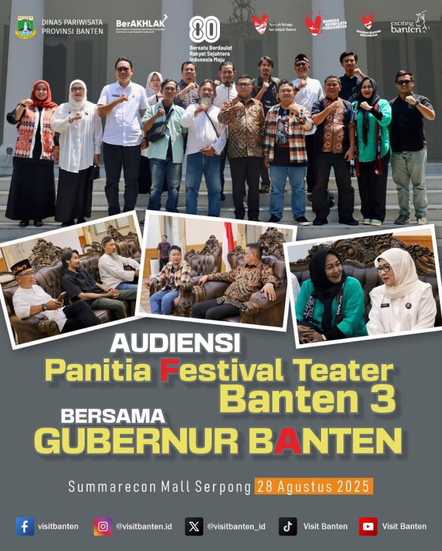 Audiensi Panitia Festival Teater Banten 3