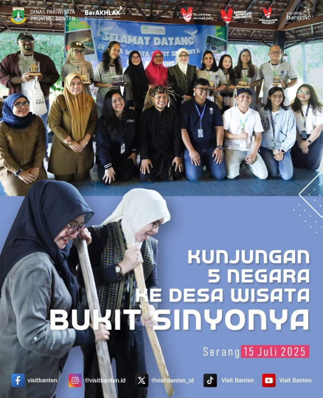 Kunjungan Tamu Dari 5 Negara ke Mina Agro Wisata Bukit Si Nyonya